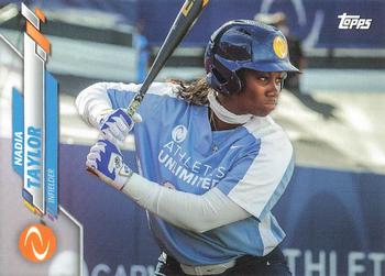 2020 Topps On-Demand Set 18 - Athletes Unlimited Softball #49 Nadia Taylor Front